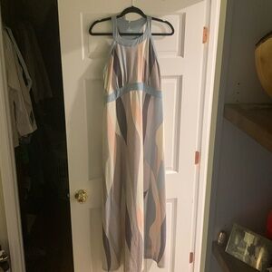 EUC Prana Calexico Maxi dress with racer back